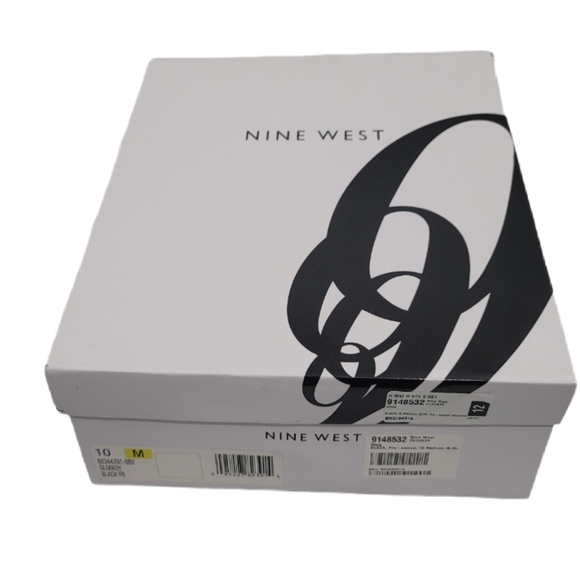 Nine West Olivia Black Faux Suede Booties H - Picture 8 of 10